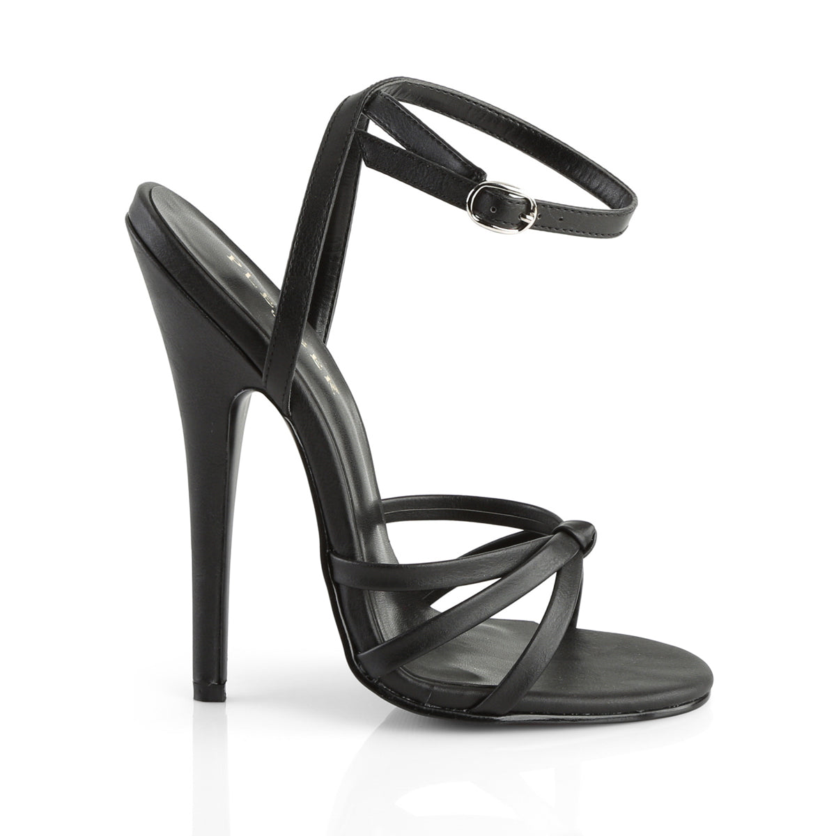 Devious Sandali da donna DOMINA-108 BLK PU.