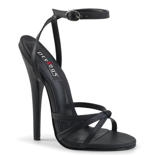 Devious Sandali da donna DOMINA-108 BLK PU.