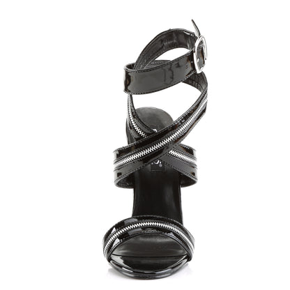 Devious Sandali da donna DOMINA-119 BLK PAT