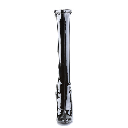 Devious Stivali da donna DOMINA-2000 BLK STR PAT