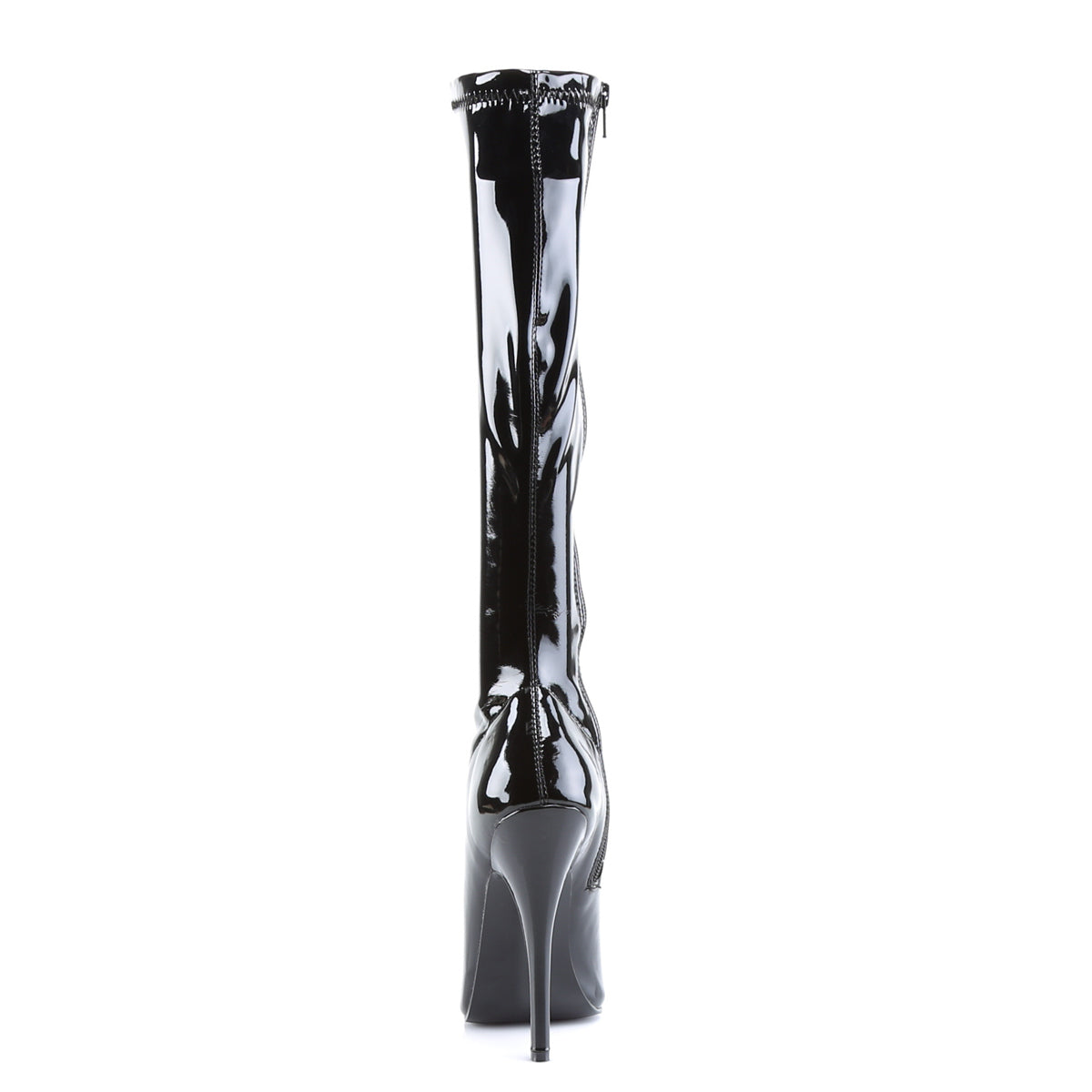 Devious Stivali da donna DOMINA-2000 BLK STR PAT