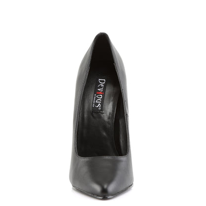 Devious Pompe da donna DOMINA-420 in pelle BLK.