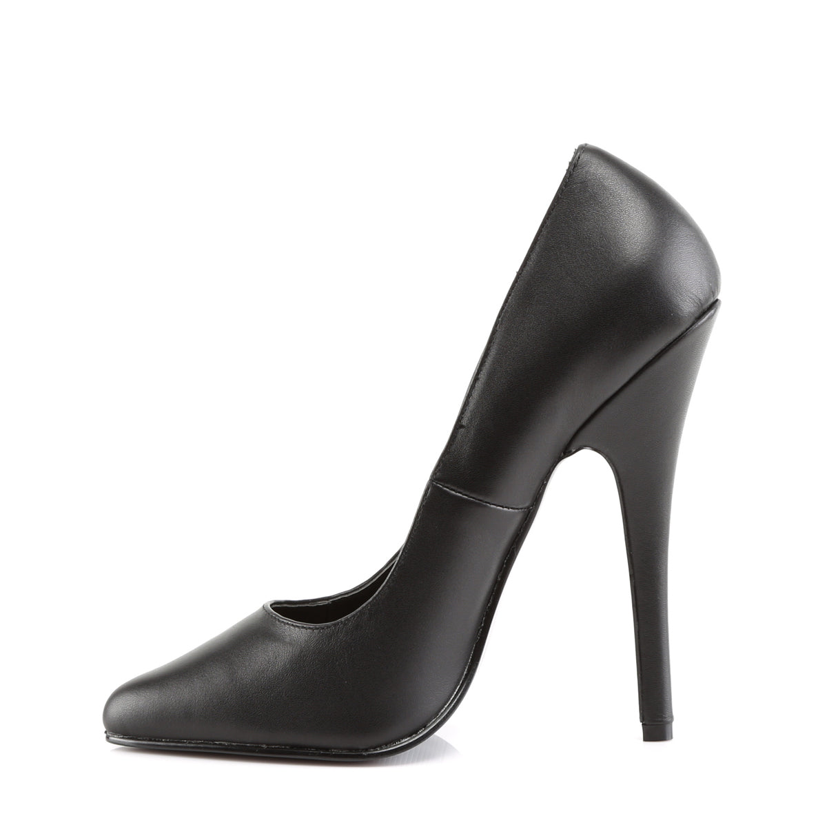 Devious Pompe da donna DOMINA-420 in pelle BLK.