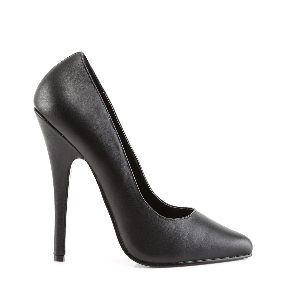 Devious Pompe da donna DOMINA-420 in pelle BLK.