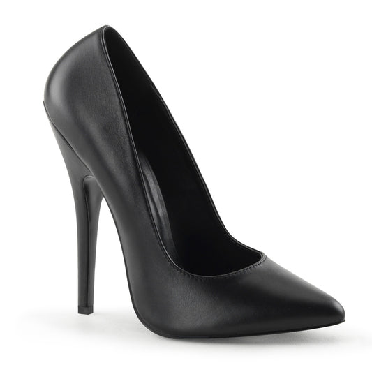 Devious Pompe da donna DOMINA-420 in pelle BLK.