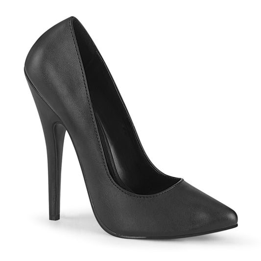 Devious Pompe da donna DOMINA-420 Blk in ecopelle