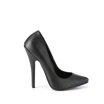 Devious Pompe da donna DOMINA-420 Blk in ecopelle