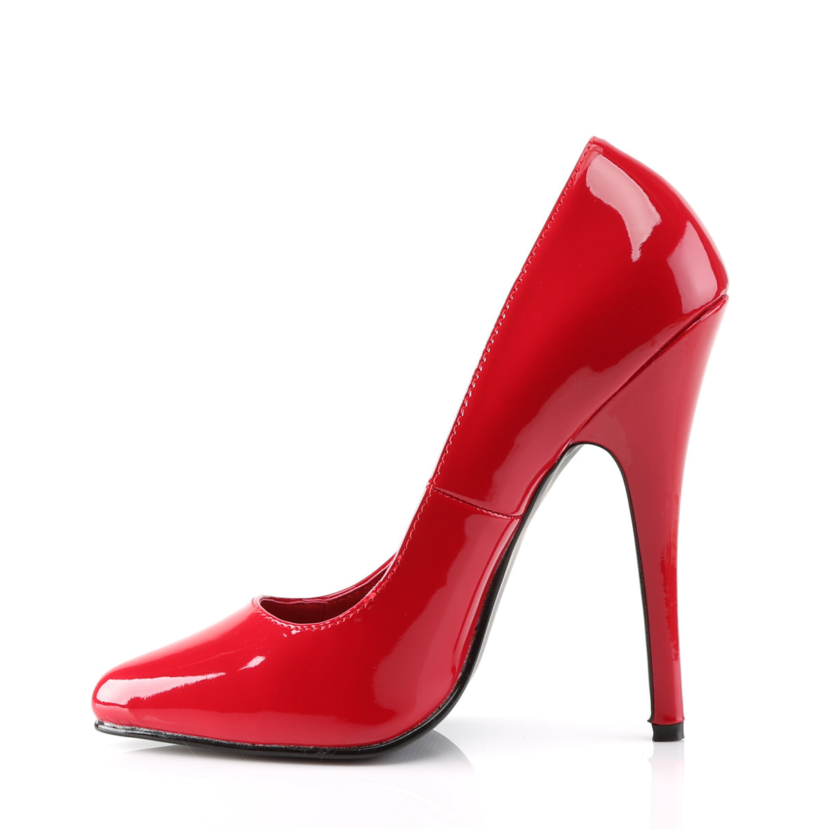 Devious Pompe da donna DOMINA-420 Pat rossa