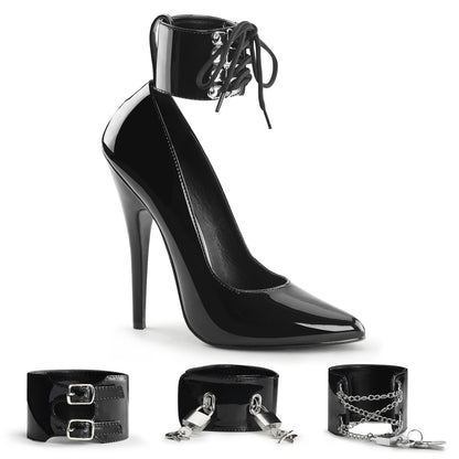 Devious Pompe da donna DOMINA-434 BLK PAT