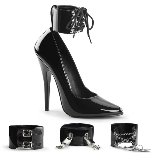 Devious Pompe da donna DOMINA-434 BLK PAT