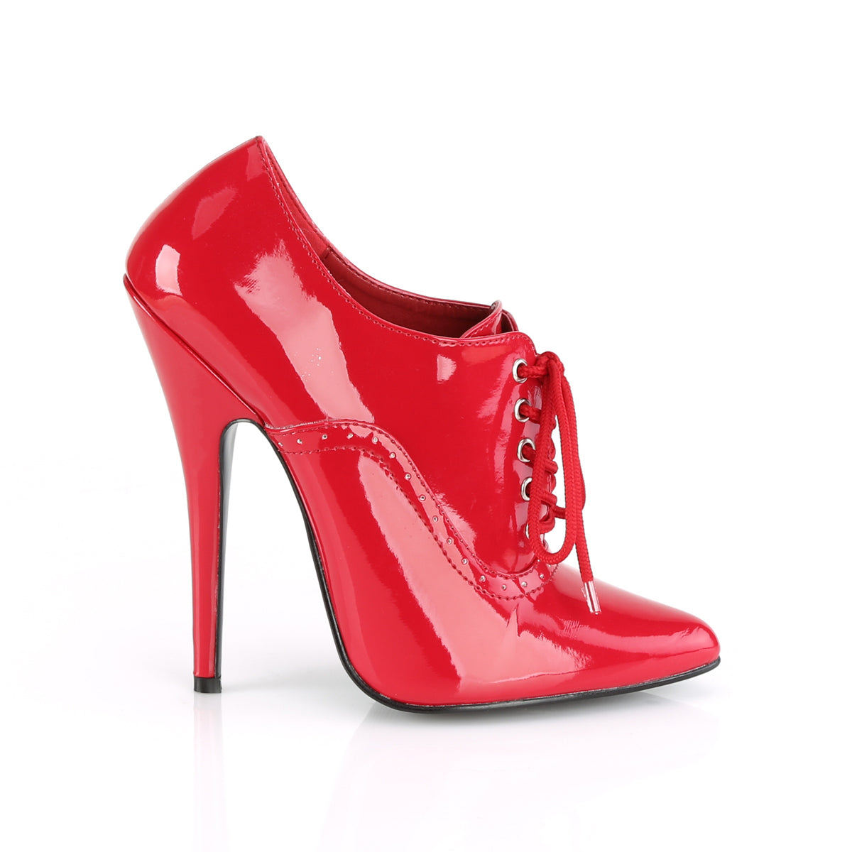 Devious Pompe da donna DOMINA-460 Pat rossa