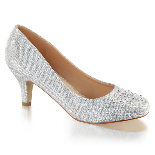 Fabulicious Pompe da donna DORIS-06 tessuto di maglia glitter slv