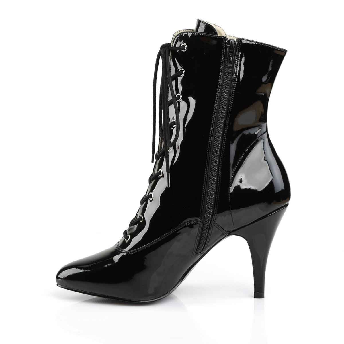 Pleaser Pink Label Stivaletti da donna DREAM-1020 BLK PAT.