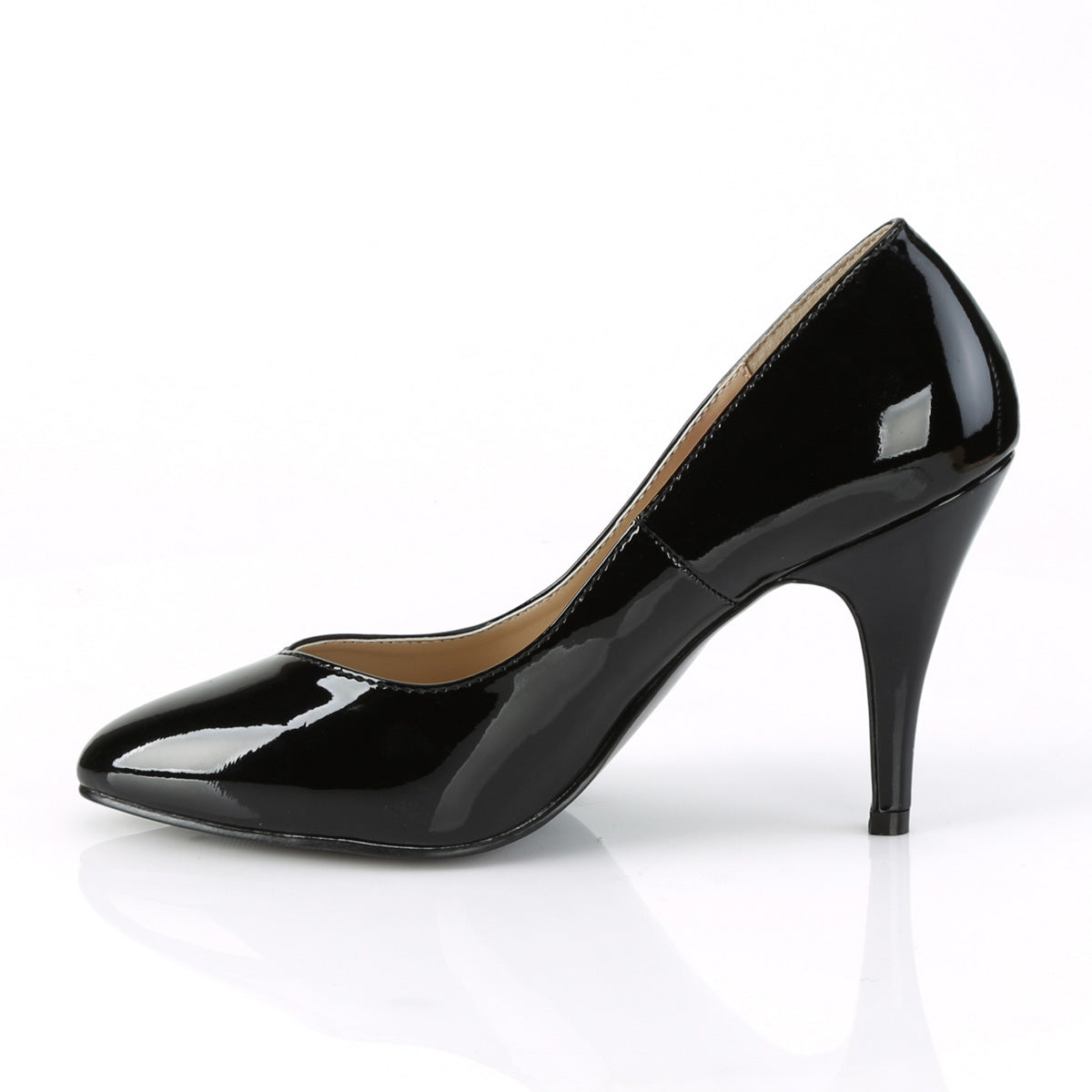 Pleaser Pink Label Pompe da donna DREAM-420w Blk Pat.
