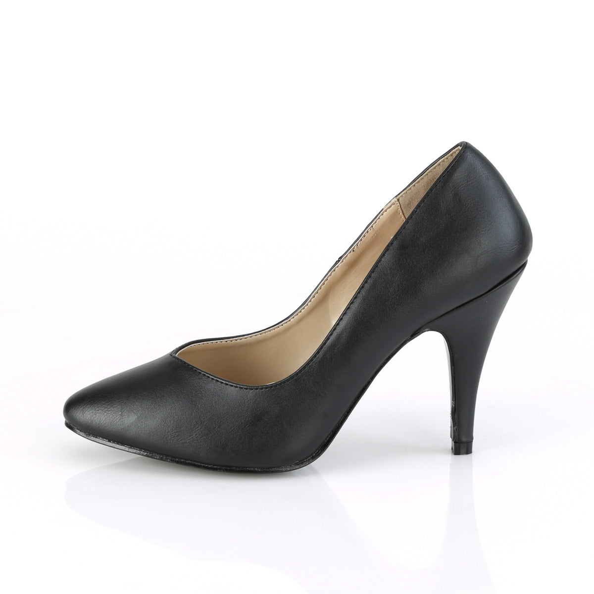 Pleaser Pink Label Pompe da donna DREAM-420W BLK Pelle ecopelle