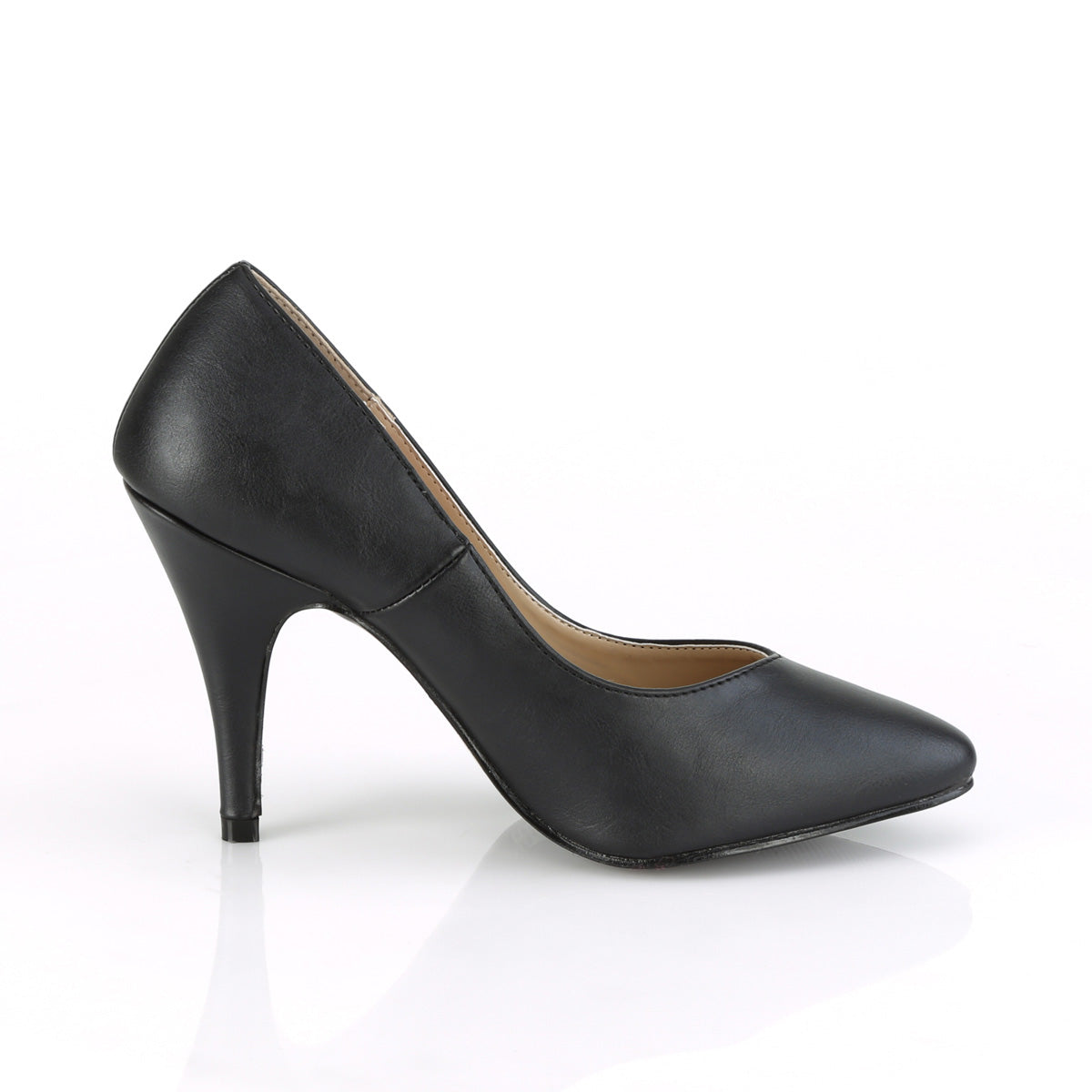 Pleaser Pink Label Pompe da donna DREAM-420W BLK Pelle ecopelle