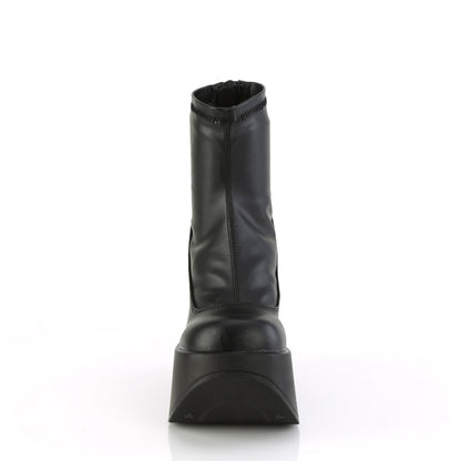DemoniaCult  Stivali alla caviglia DYNAMITE-100 BLK STR VEGAN PELLE