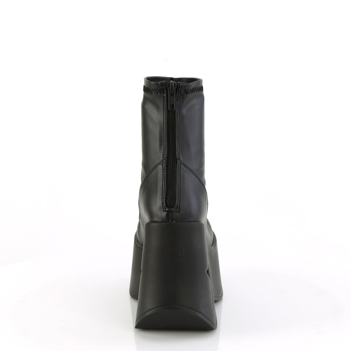 DemoniaCult  Stivali alla caviglia DYNAMITE-100 BLK STR VEGAN PELLE
