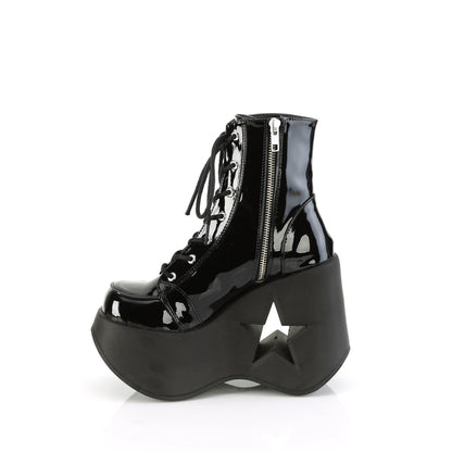DemoniaCult  Ankle Boots DYNAMITE-106 Blk Pat