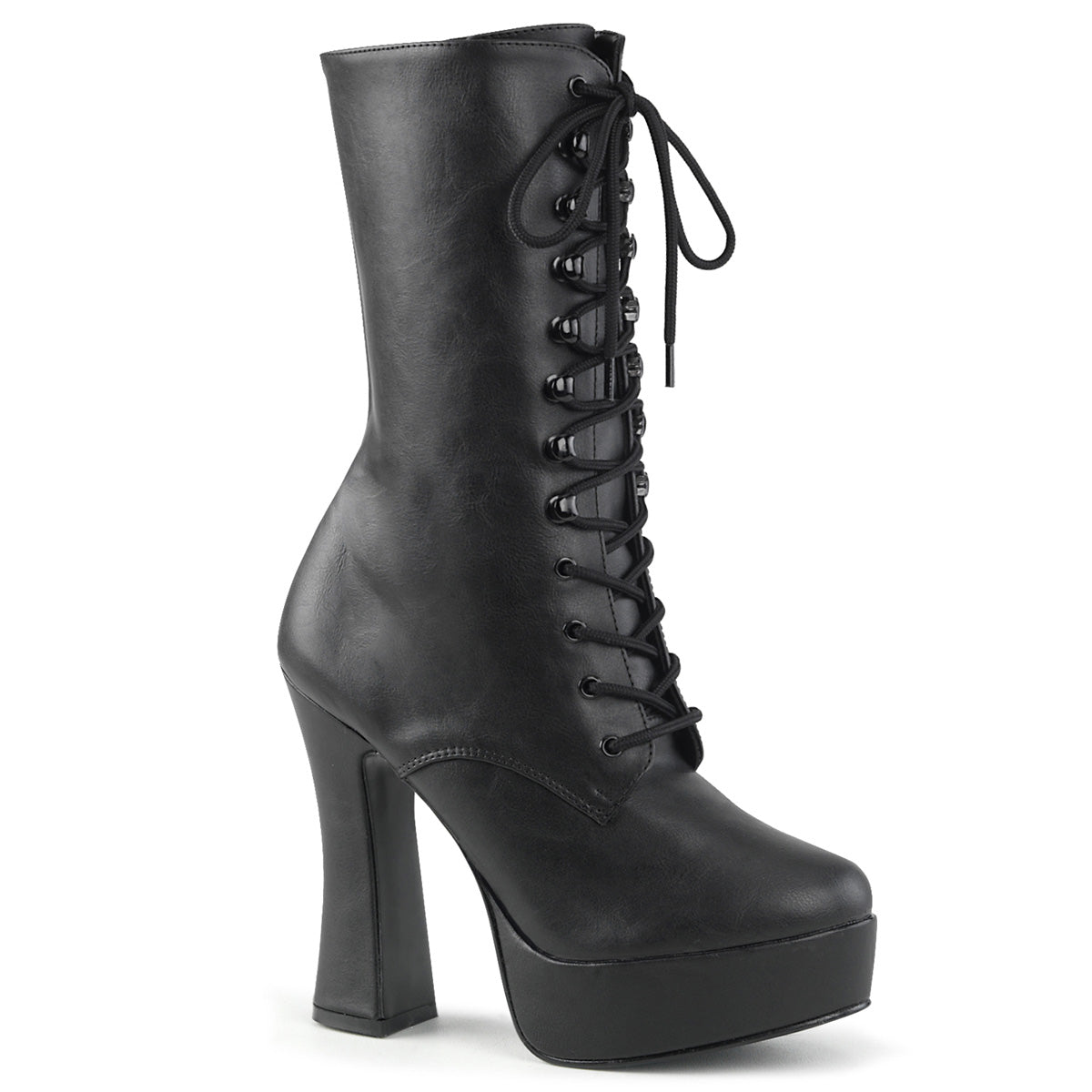 Pleaser Stivaletti da donna ELECTRA-1020 Blk in ecopelle / BLK opaco