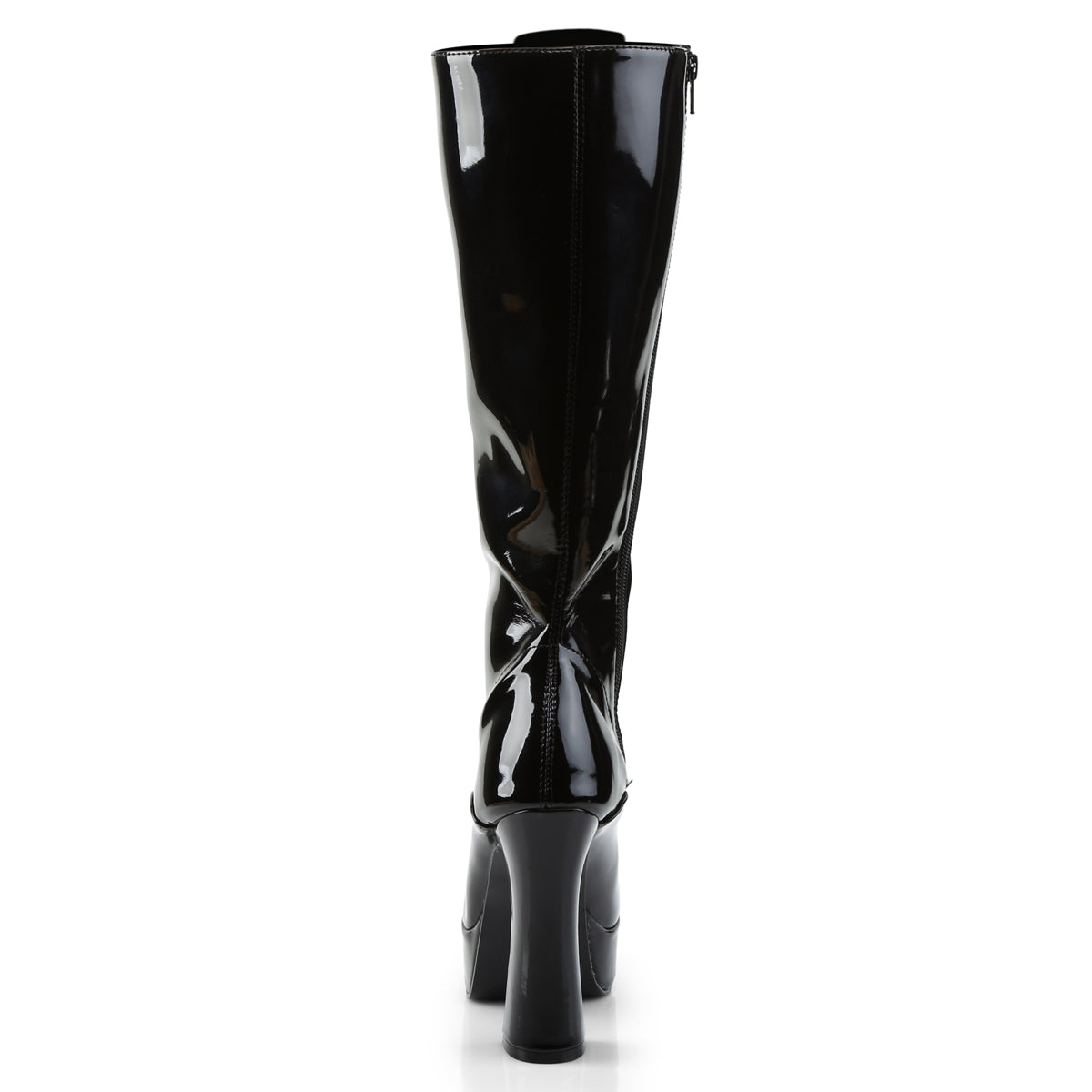 Pleaser Womens Boots ELECTRA-2020 Blk Pat