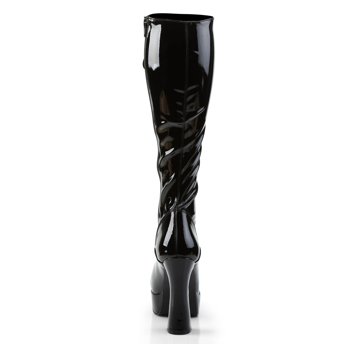 Pleaser Stivali da donna ELECTRA-2023 Blk Str Pat