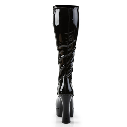 Pleaser Stivali da donna ELECTRA-2023 Blk Str Pat