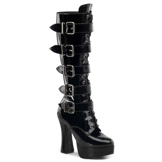 Pleaser Stivali da donna ELECTRA-2042 Blk Pat.