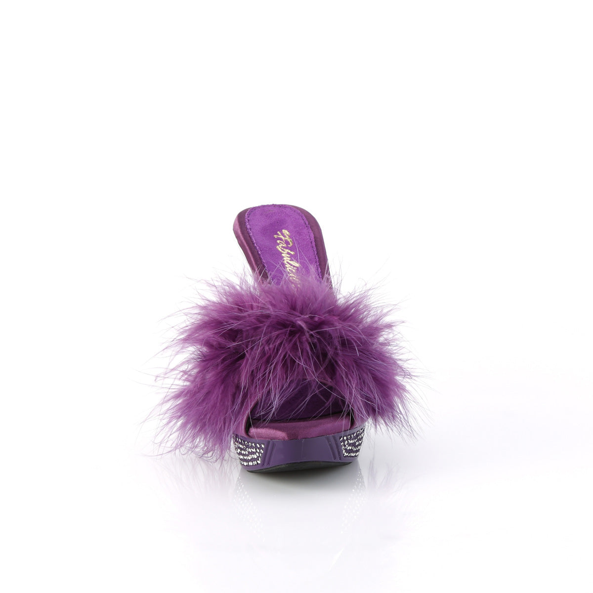 Fabulicious   ELEGANT-401f Purple Marabou-Fen-Fucide/Purple