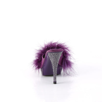 Fabulicious   ELEGANT-401f Purple Marabou-Fen-Fucide/Purple
