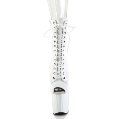 Pleaser   ENCHANT-1041 wht pat/wht