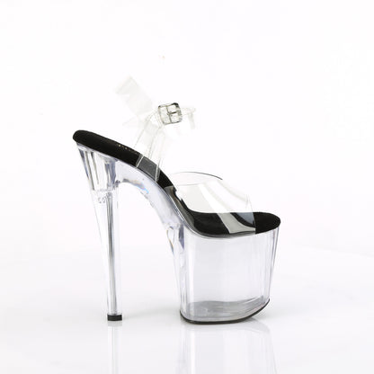 Pleaser   ENCHANT-708 CLR-BLK/CLR
