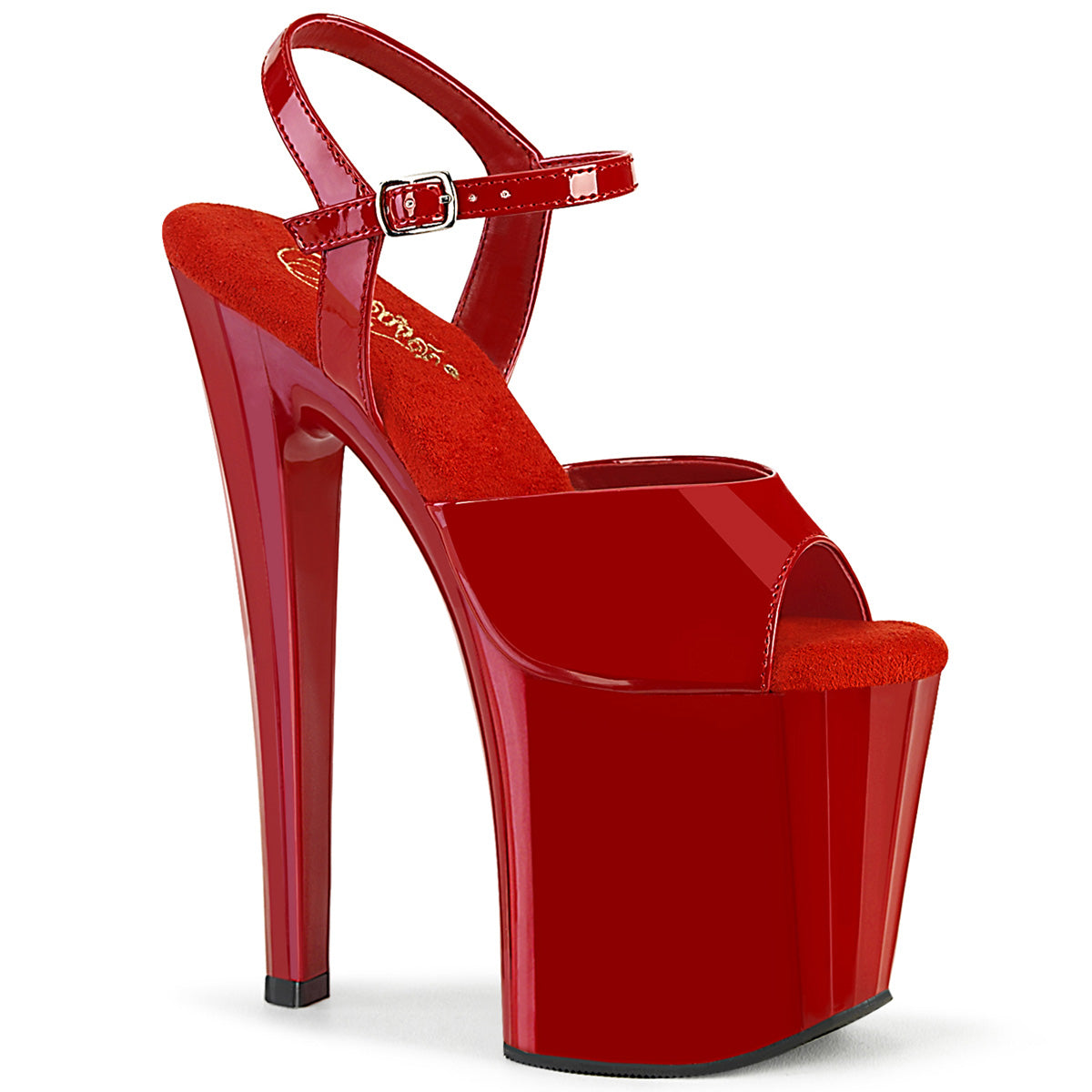 Pleaser   ENCHANT-709 pat rosso/rosso