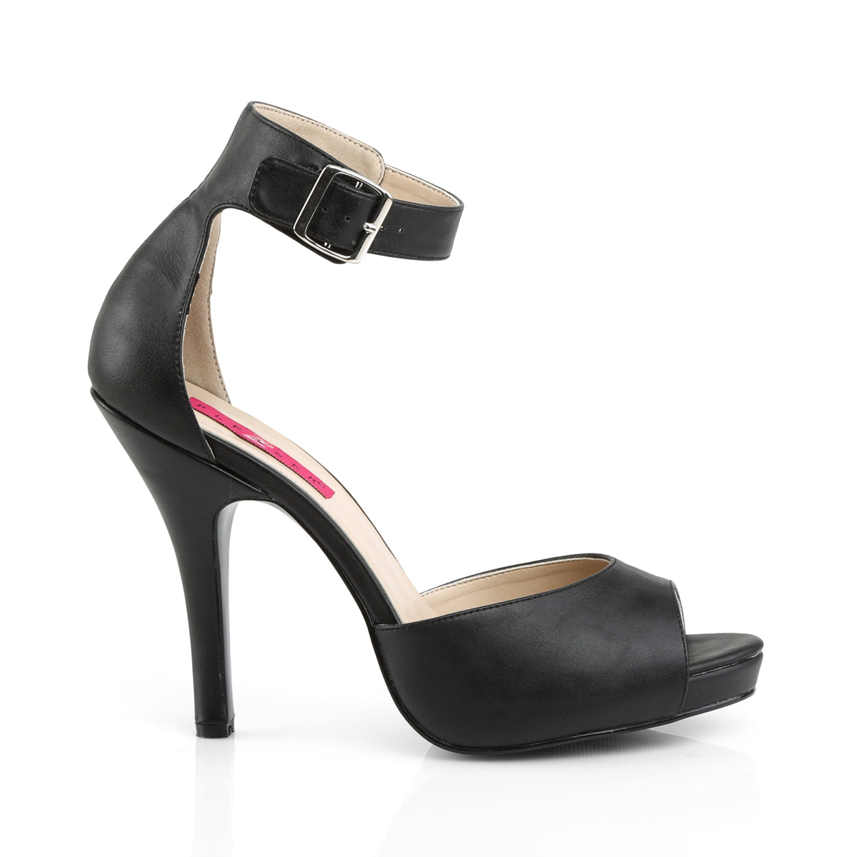 Pleaser Pink Label Pompe da donna EVE-02 Blk in ecopelle
