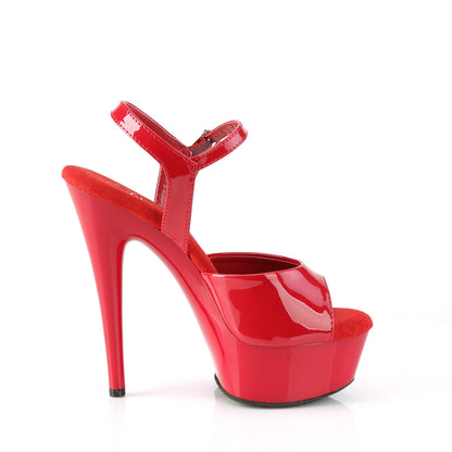 Pleaser  Sandals EXCITE-609 Red Pat/Red
