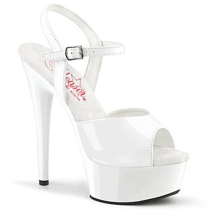 Pleaser  Sandali EXCITE-609 WHT Pat / Wht