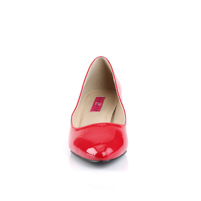 Pleaser Pink Label Pompe da donna FAB-420 Pat rossa