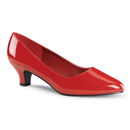 Pleaser Pink Label Pompe da donna FAB-420 Pat rossa