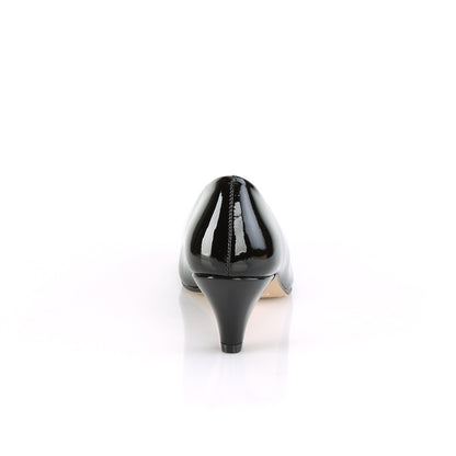 Pleaser Pink Label Womens Pumps FEFE-01 Blk Pat