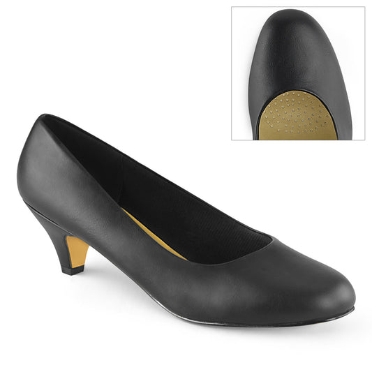 Pleaser Pink Label Pompe da donna FEFE-01 Blk in ecopelle