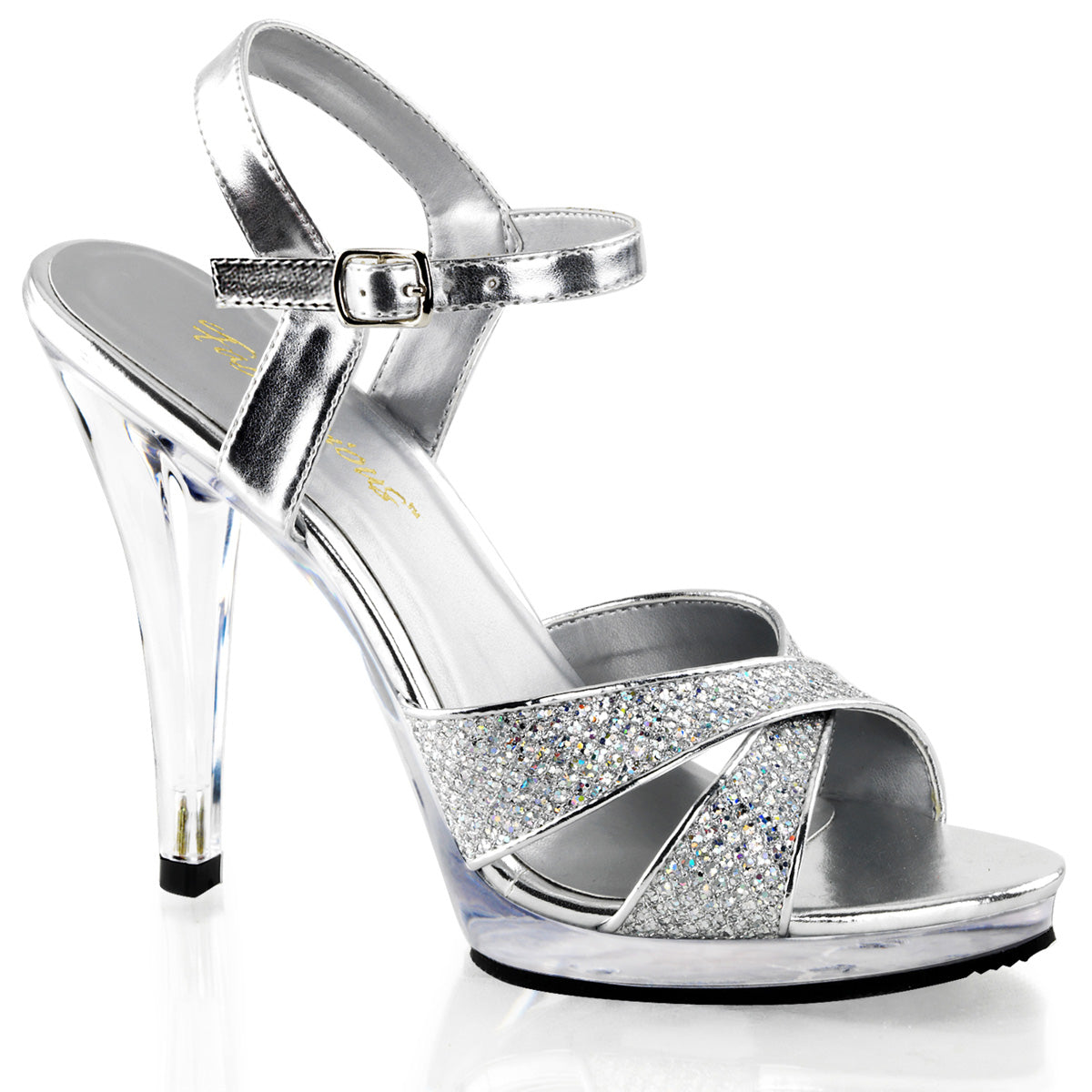 Fabulicious Sandali da donna FLAIR-419 (G) SLV Multi Glitter / CLR