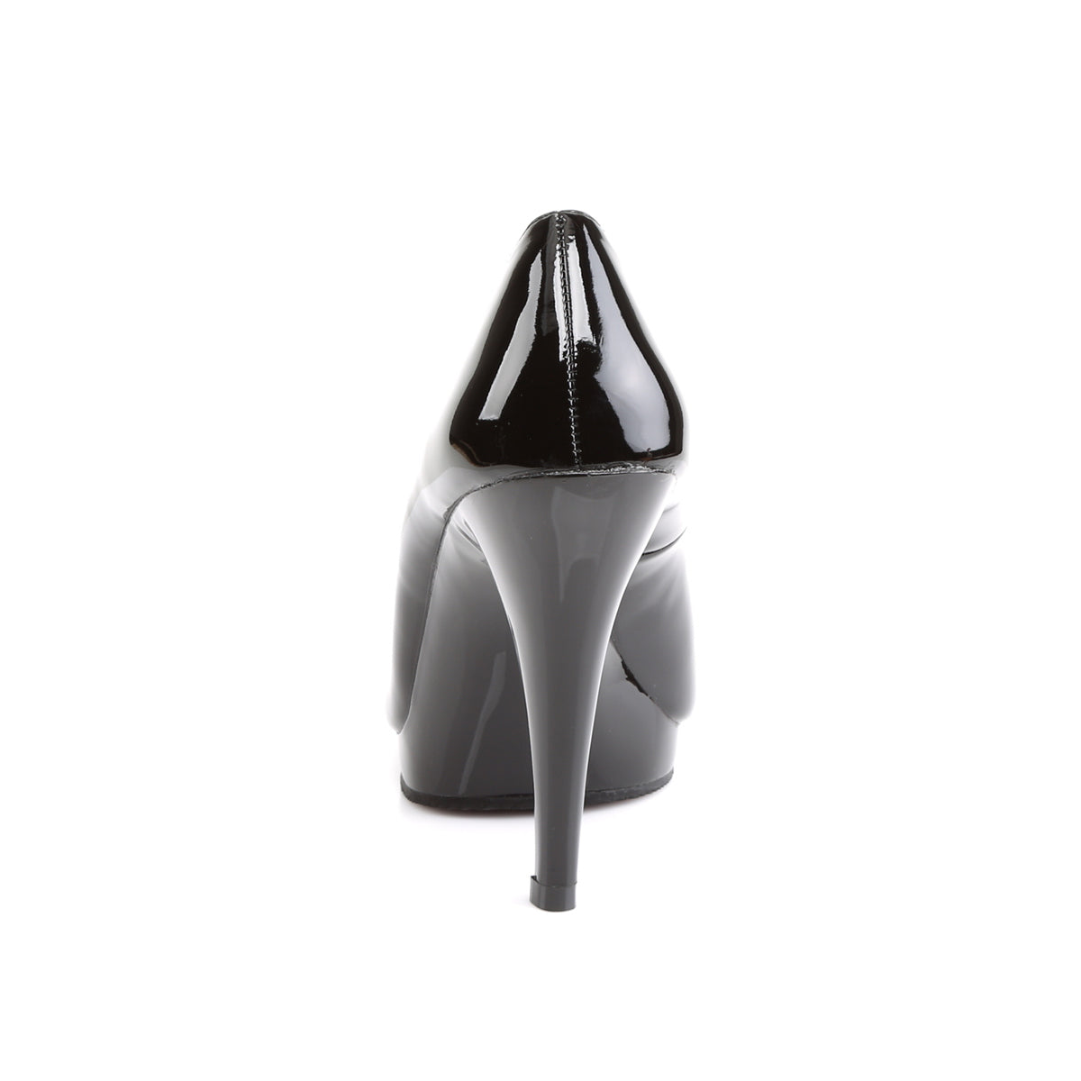 Pleaser Pink Label Womens Pumps FLAIR-480 Blk/Blk