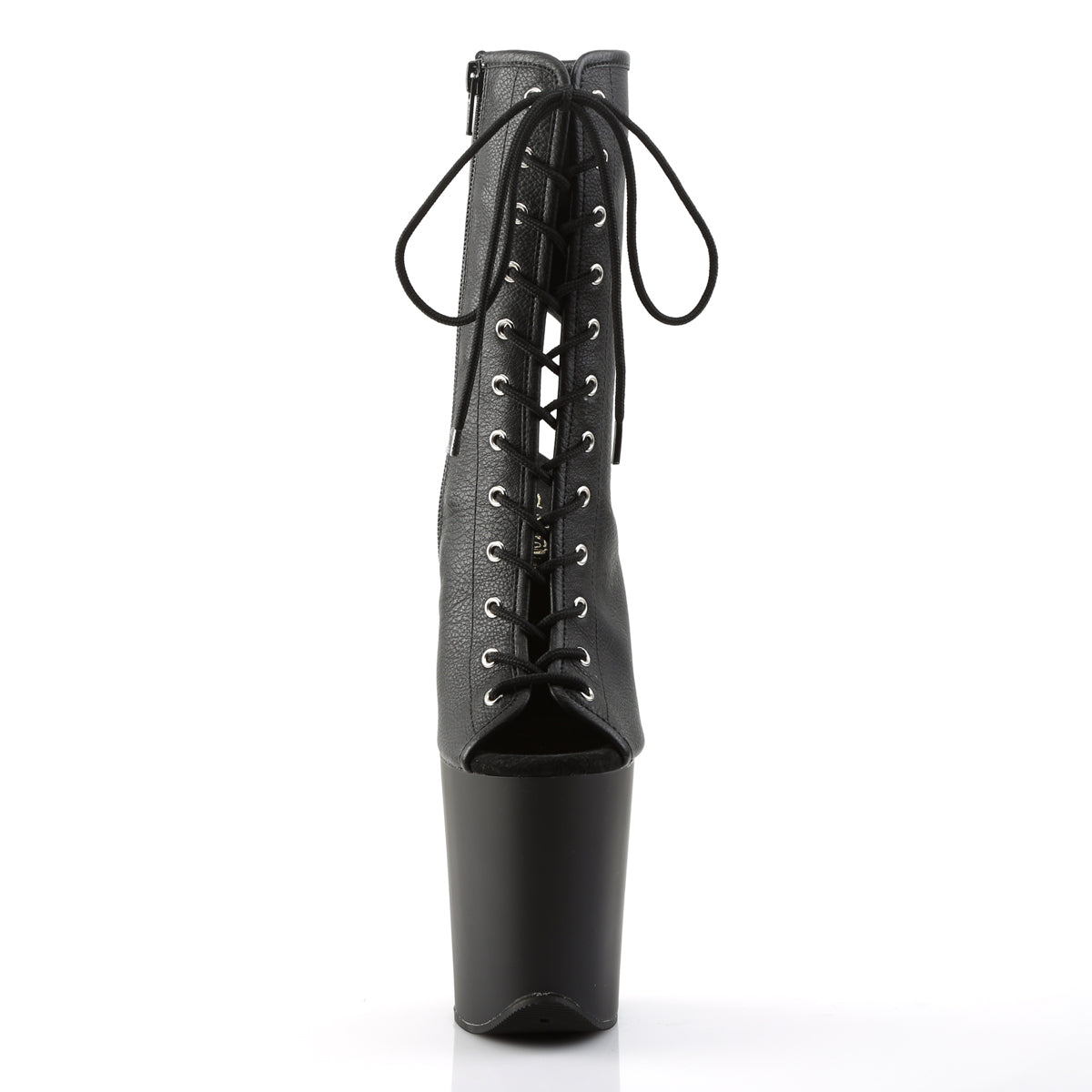Pleaser Stivaletti da donna FLAMINGO-1016 BLK Pelle ecopelle / Blk Matte