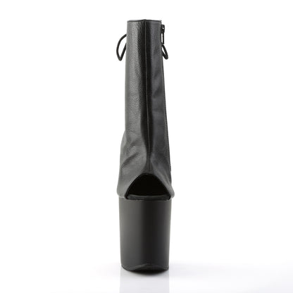 Pleaser Stivaletti da donna FLAMINGO-1018 BLK in ecopelle / BLK opaco
