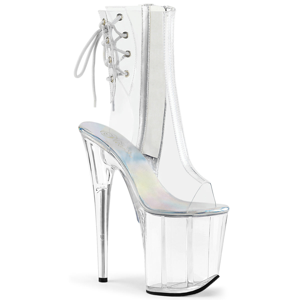 Pleaser Stivaletti da donna FLAMINGO-1018C CLR / CLR