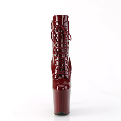 Pleaser   FLAMINGO-1020 Burgundy Pat/Burgundy