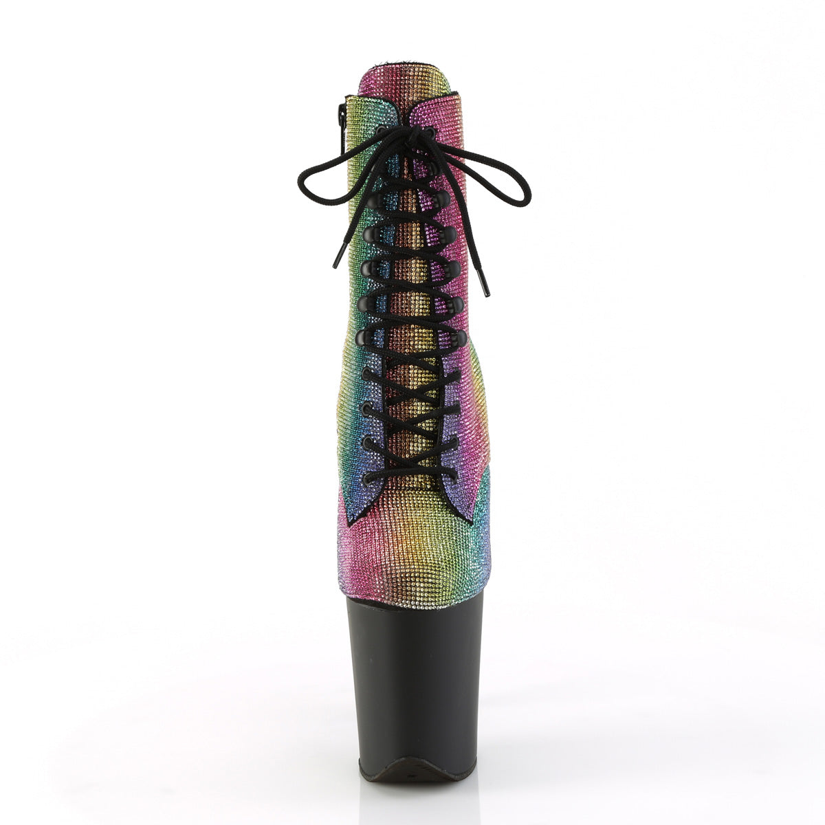Pleaser  Stivali alla caviglia FLAMINGO-1020rs Rainbow RS/BLK Matte