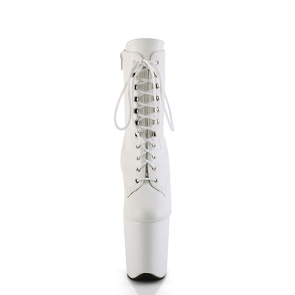 Pleaser   FLAMINGO-1020wr wht in finta pelle/wht in pelle finta