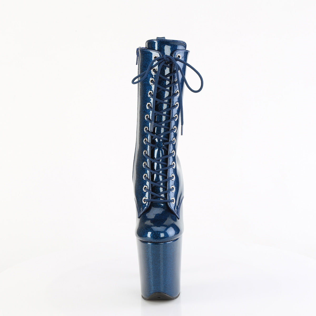 Pleaser   FLAMINGO-1040GP Navy Blue Glitter Pat/M