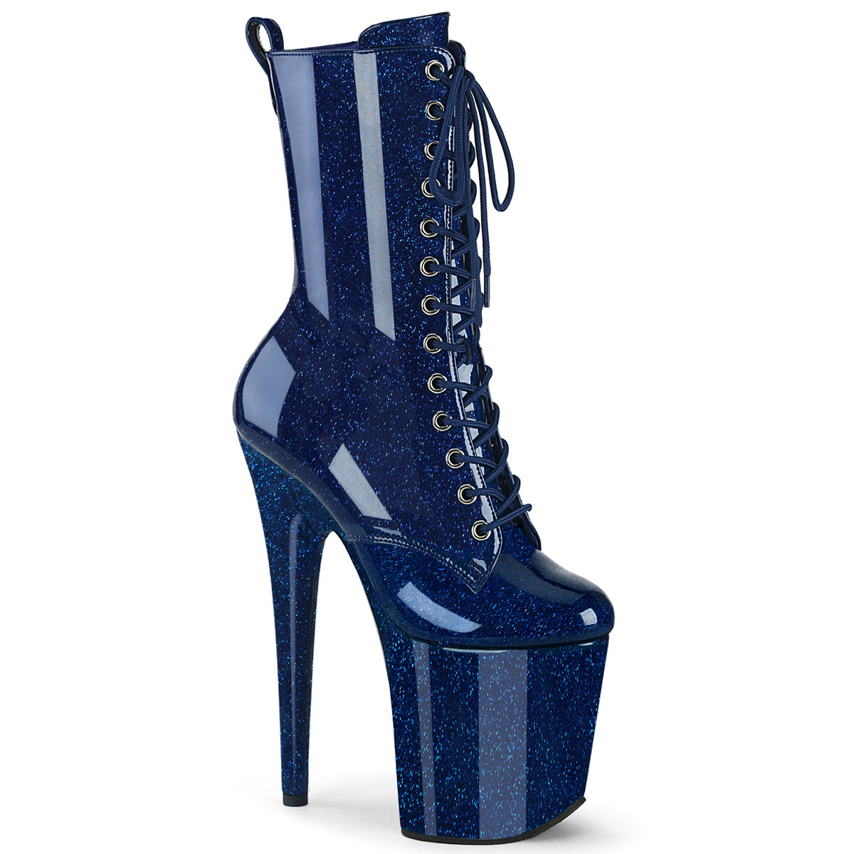 Pleaser   FLAMINGO-1040gp blu navy blu pat/m